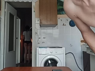 LoVeGolugki the naughty bitch jerks off with sex toys