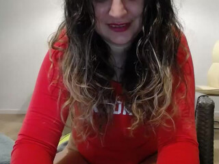 MissDivinna sexy blonde gently masturbates cunt