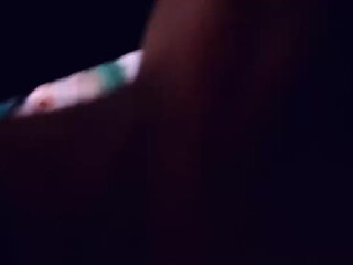 MolliaJany busty chick caresses shaved pussy