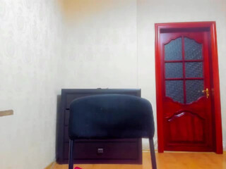 MylaAngel captivating dancing in a skirt and undressing