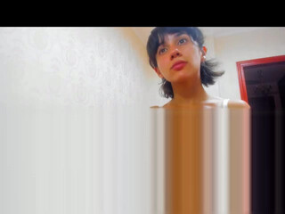 MylaAngel the naughty bitch jerks off with sex toys