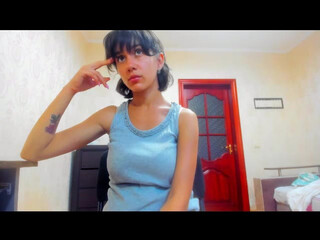 MylaAngel cute babe masturbating with sex toy