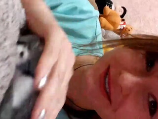 SweetKrisOh depraved mare caresses big tits