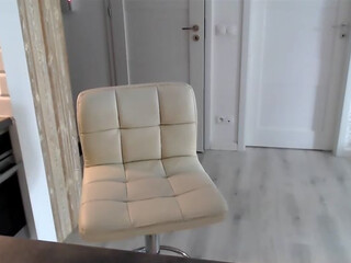 Victoria Secret shy slut caresses shaved cunt