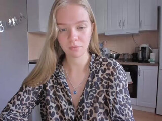 WonderMama adorable female fingers her anus