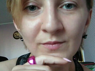 Zarevna hot lady plants hand in anus