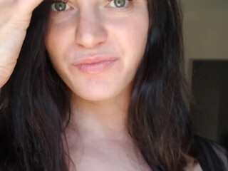 anacondanoire manyvids onlyfans blonde with cool ass shows wide anus