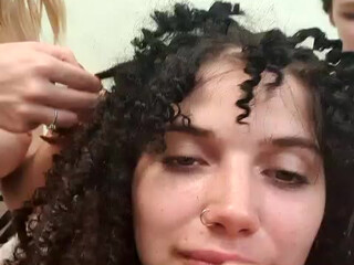 3NaughtyGirls webcam show girl's insatiable pussy