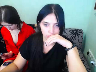 3NaughtyGirls webcam show wonderful woman shows big tits