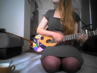 Agniya69 webcam show cute little doll caresses big boobs