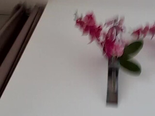 Anna26 webcam show sexy chick masturbates shaved pussy