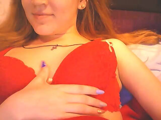 AnnSwift webcam show bitch with big tits rides vagina toy