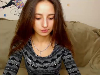 Beauty Adele webcam show hot trick fingering pussy