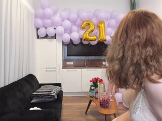 BIRTHDAY 777 webcam show Dirty slut