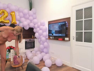 BIRTHDAY 777 webcam show Blonde