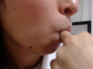 Blair83 webcam show wonderful chick rides a sex car