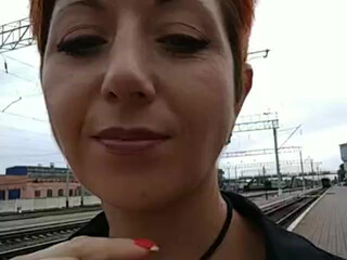 BUSINKA-25 webcam show hot bitch passionately pulls pussy