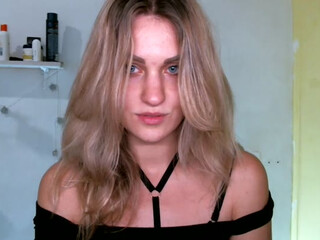 Chanelllka webcam show blonde slut fucks pussy with phallus