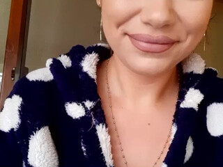 just ELLA webcam show busty blonde gently masturbates cunt