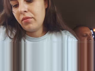 kissmabont webcam show busty confused girl gets naked and jerks off