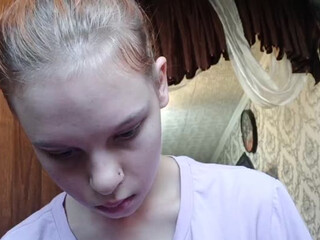 Laura-Foxy webcam show doll in stockings pulls pussy with fingers