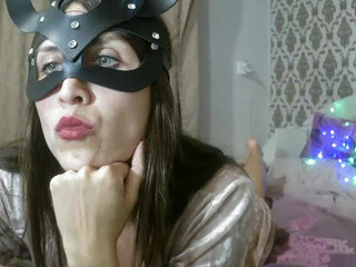 Lenochka1 webcam show dark haired chick masturbates with sex toy