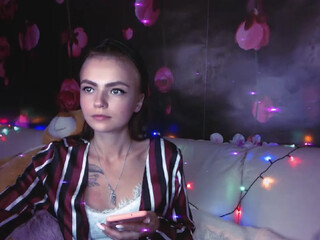 Livia D webcam show busty blonde masturbating with sex toys