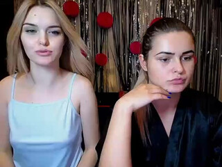 Lola Tern webcam show tender blonde squeezes boobs