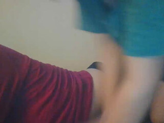 MalaKotkaPsotka webcam show amused with the toy