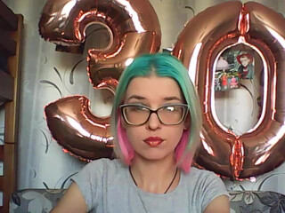 malvinella webcam show openwork blonde erotically moving in front of the camera