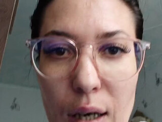 Marina4Love webcam show fucking pussy with cancer