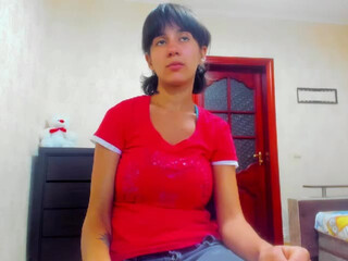 MylaAngel webcam show blonde slut poses nude