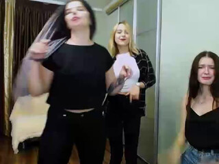 Naughty3Girls webcam show a doll gently masturbates the cap