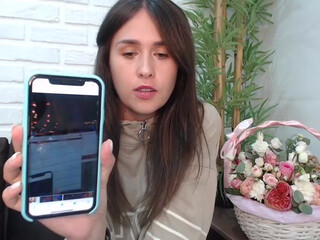 OLKA008 webcam show seductive chick fucks sex toy