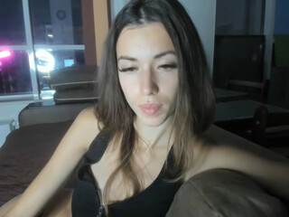 Onekiss1 webcam show cute young lady fucked her cunt with a phallus