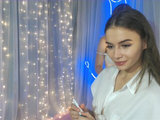 PinkAngels webcam show devil in stockings