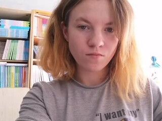 PrettyVoron webcam show cute baby fucks herself with black dildo fingers