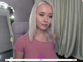 PrettieKate webcam show cute girls fuck every crevice