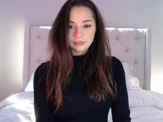 The GOAT webcam show appetizing nipple presses shaved holes