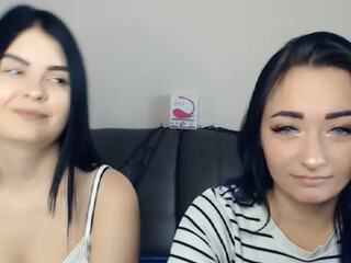 xBlackCats webcam show busty slut gets fucked while standing with cancer