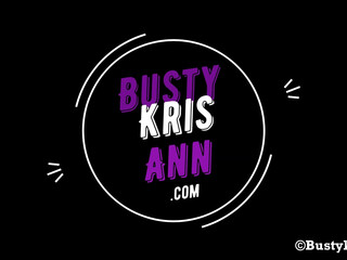 bustykrisann onlyfans busty confused girl gets naked and jerks off