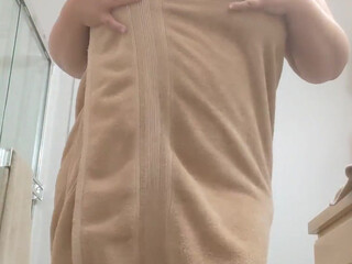 bustykrisann onlyfans gorgeous brunette girl passionately sucks dildo