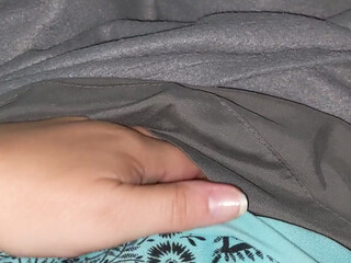 bustykrisann onlyfans cute slut caresses the vagina with fingers