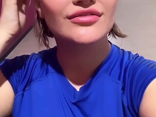 olyriaroy onlyfans fluffy bitch with glasses masturbates pussy