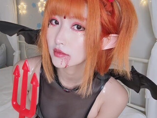 misswarmj onlyfans wonderful redhead fucks herself with a phallus