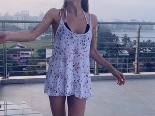 miabandini69 onlyfans cute bitch massaging pussy