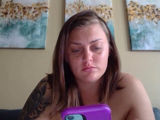 marilynn74 chaturbate attractive babe caresses lips sex