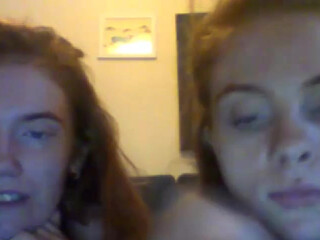 gingertwins sexy blonde hard jerks both holes