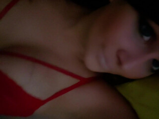 evilvie onlyfans Chick in stockings Nastya caresses pussy lips