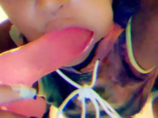 dangernasty onlyfans girl with elastic milks having fun with sex toy